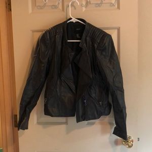 Leather jacket